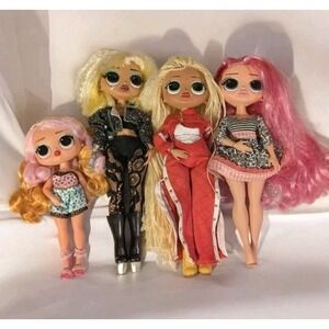 4 LOL Surprise OMG Doll Big Sister Swag Blonde Braids Sashay Tween Rock Remix